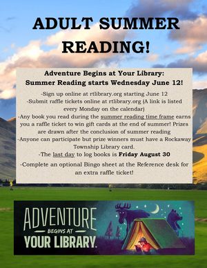 Adult Summer Reading